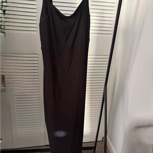 Good American Black Maxi Dress